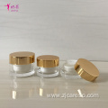 Cosmetic Packaging Plastic Cream Jar with Aluminum Cap